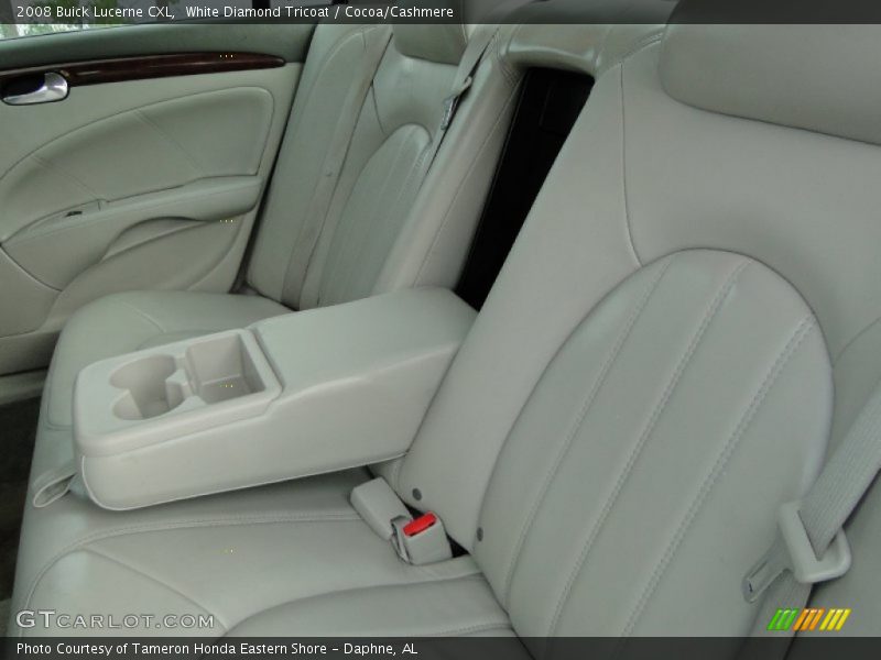 White Diamond Tricoat / Cocoa/Cashmere 2008 Buick Lucerne CXL