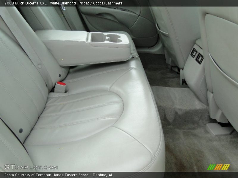 White Diamond Tricoat / Cocoa/Cashmere 2008 Buick Lucerne CXL