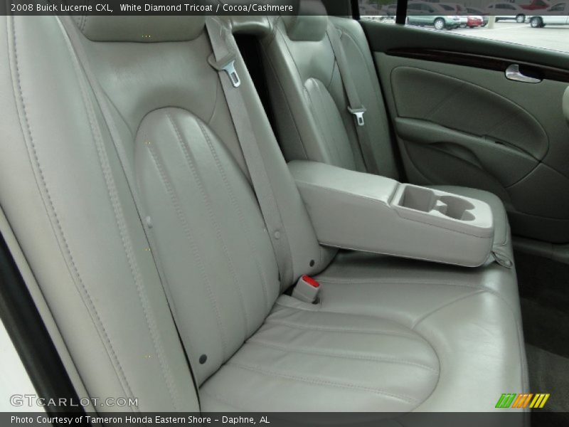 White Diamond Tricoat / Cocoa/Cashmere 2008 Buick Lucerne CXL