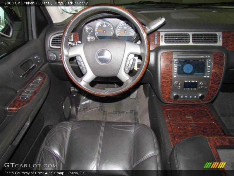 Onyx Black / Ebony 2008 GMC Yukon XL Denali