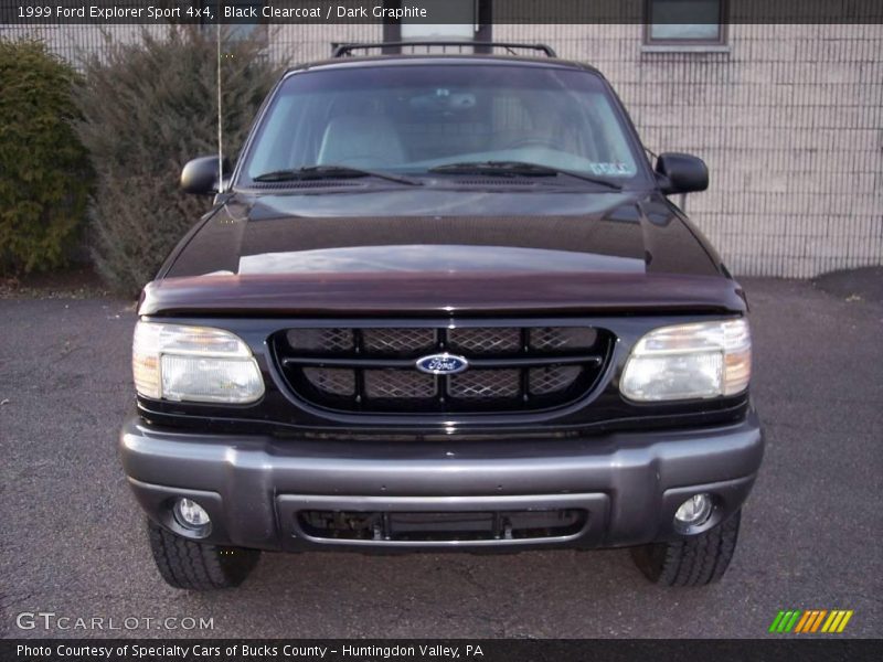 Black Clearcoat / Dark Graphite 1999 Ford Explorer Sport 4x4