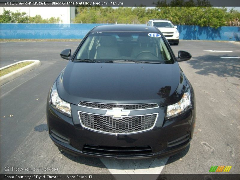 Black Granite Metallic / Medium Titanium 2011 Chevrolet Cruze LT