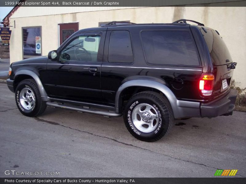 Black Clearcoat / Dark Graphite 1999 Ford Explorer Sport 4x4