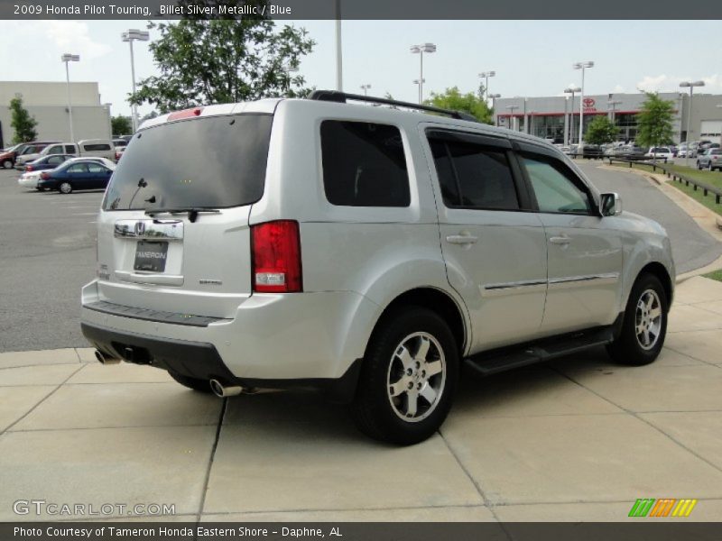 Billet Silver Metallic / Blue 2009 Honda Pilot Touring