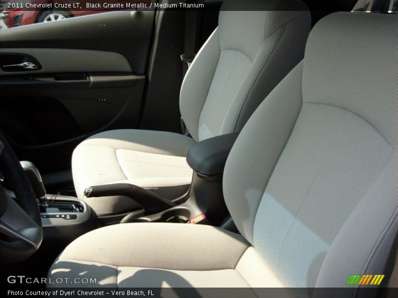 Black Granite Metallic / Medium Titanium 2011 Chevrolet Cruze LT