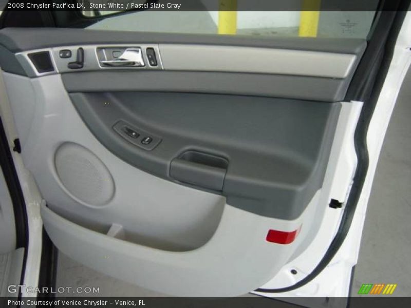 Stone White / Pastel Slate Gray 2008 Chrysler Pacifica LX