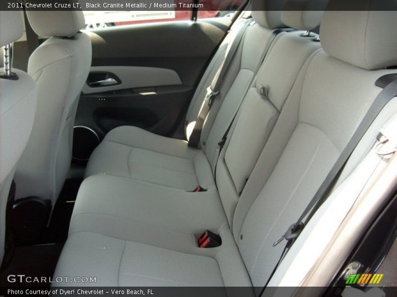 Black Granite Metallic / Medium Titanium 2011 Chevrolet Cruze LT