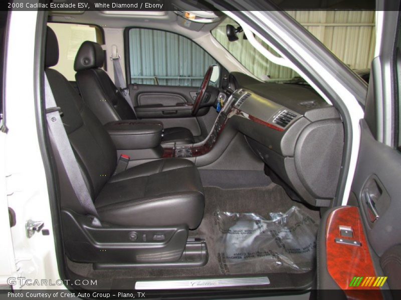  2008 Escalade ESV Ebony Interior