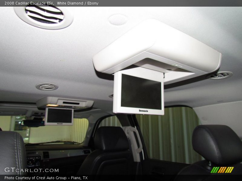 White Diamond / Ebony 2008 Cadillac Escalade ESV