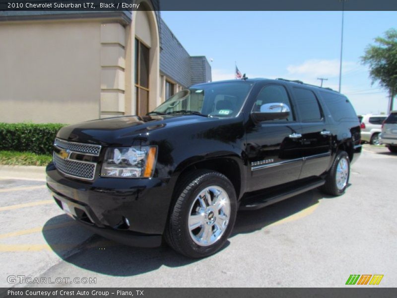 Front 3/4 View of 2010 Suburban LTZ