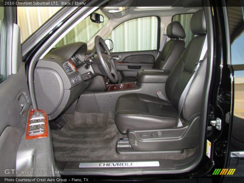 2010 Suburban LTZ Ebony Interior