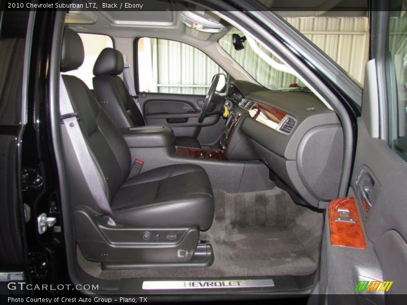  2010 Suburban LTZ Ebony Interior