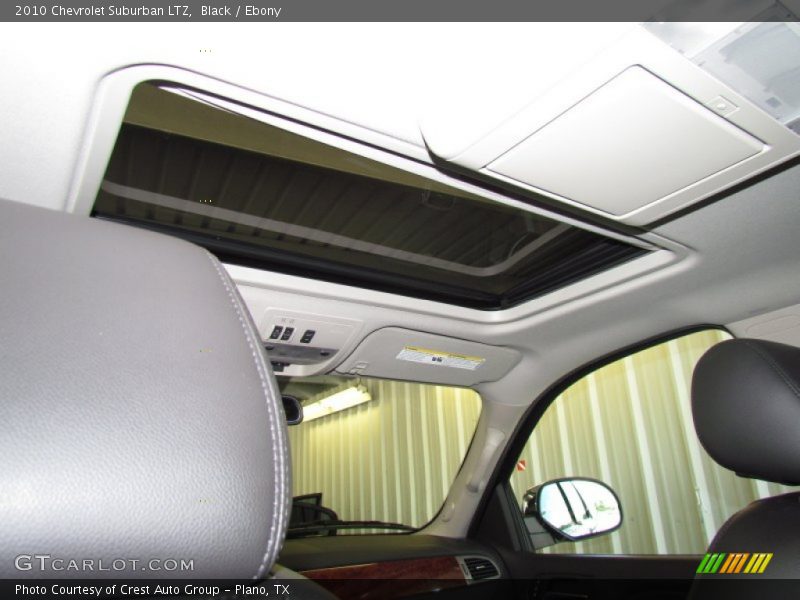Sunroof of 2010 Suburban LTZ