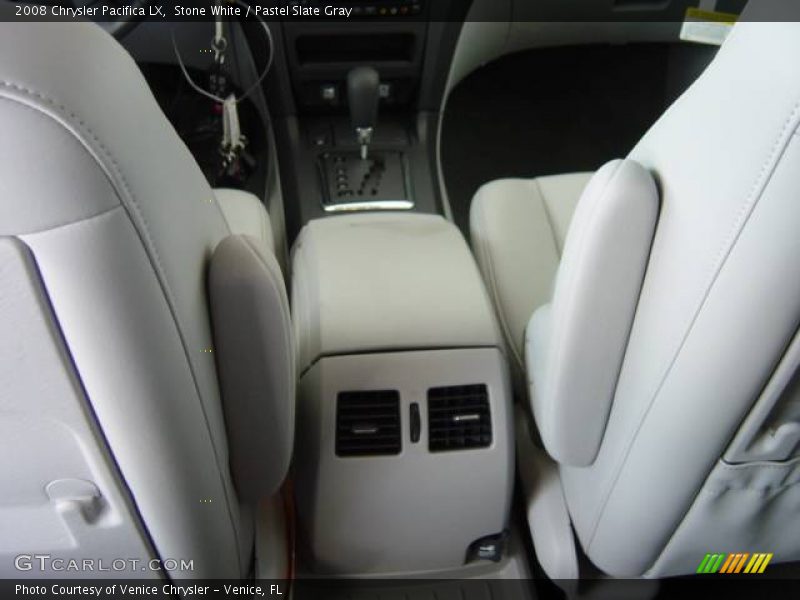 Stone White / Pastel Slate Gray 2008 Chrysler Pacifica LX