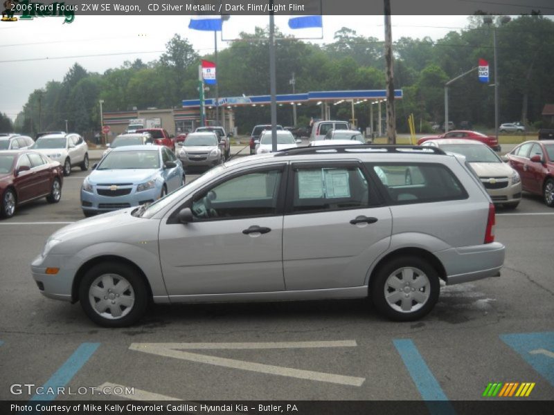 CD Silver Metallic / Dark Flint/Light Flint 2006 Ford Focus ZXW SE Wagon