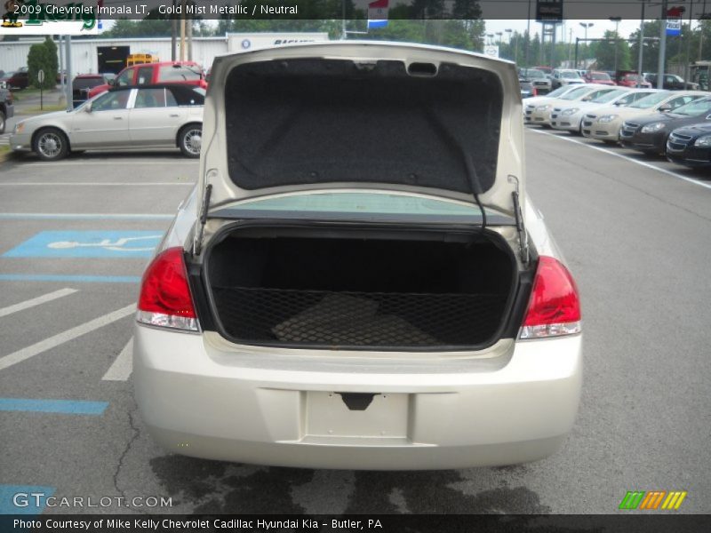 Gold Mist Metallic / Neutral 2009 Chevrolet Impala LT
