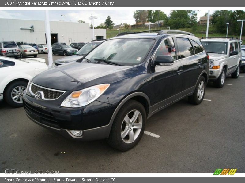 Black Diamond / Gray 2007 Hyundai Veracruz Limited AWD