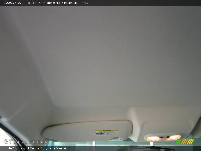 Stone White / Pastel Slate Gray 2008 Chrysler Pacifica LX