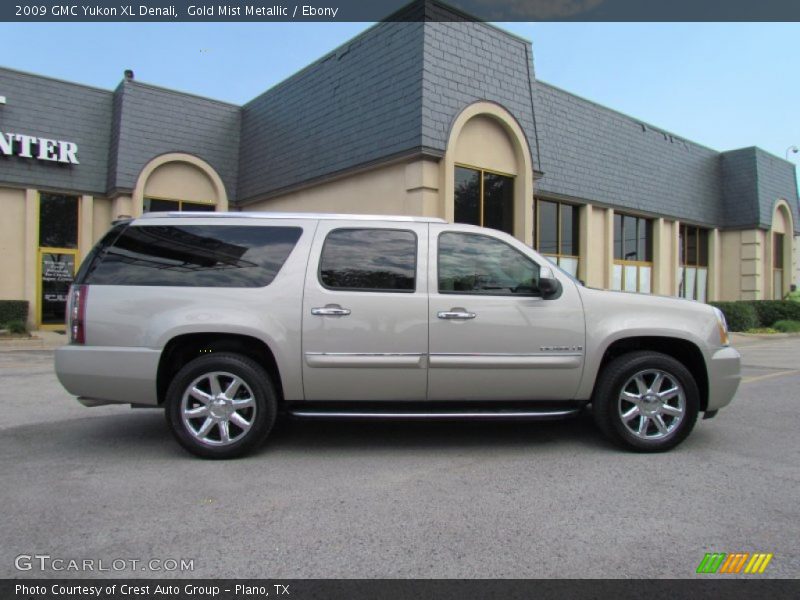 Gold Mist Metallic / Ebony 2009 GMC Yukon XL Denali