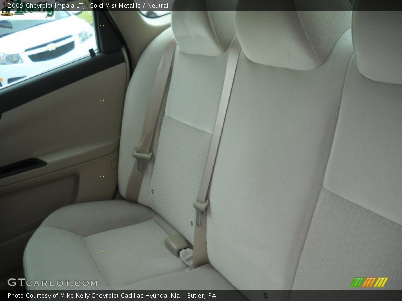 Gold Mist Metallic / Neutral 2009 Chevrolet Impala LT