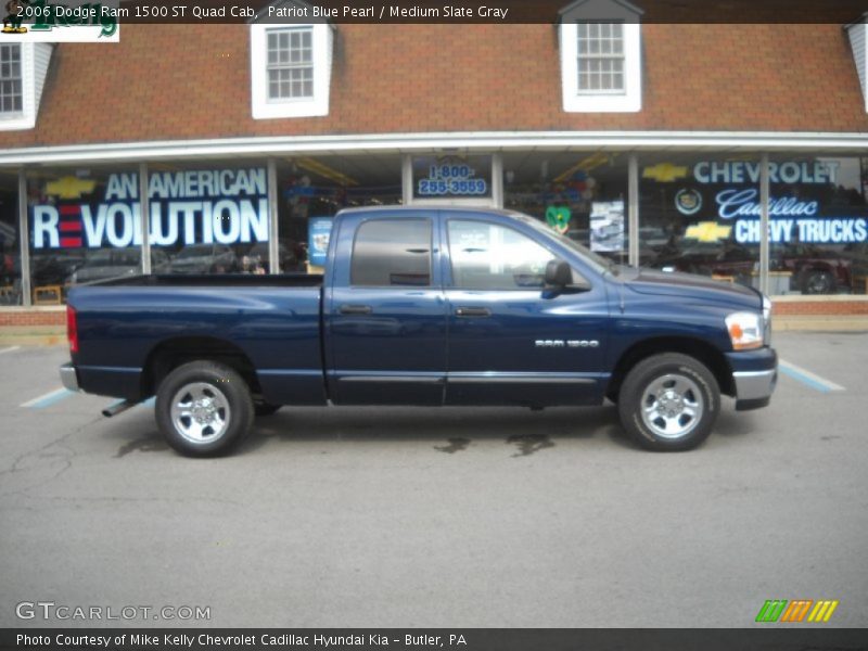 Patriot Blue Pearl / Medium Slate Gray 2006 Dodge Ram 1500 ST Quad Cab