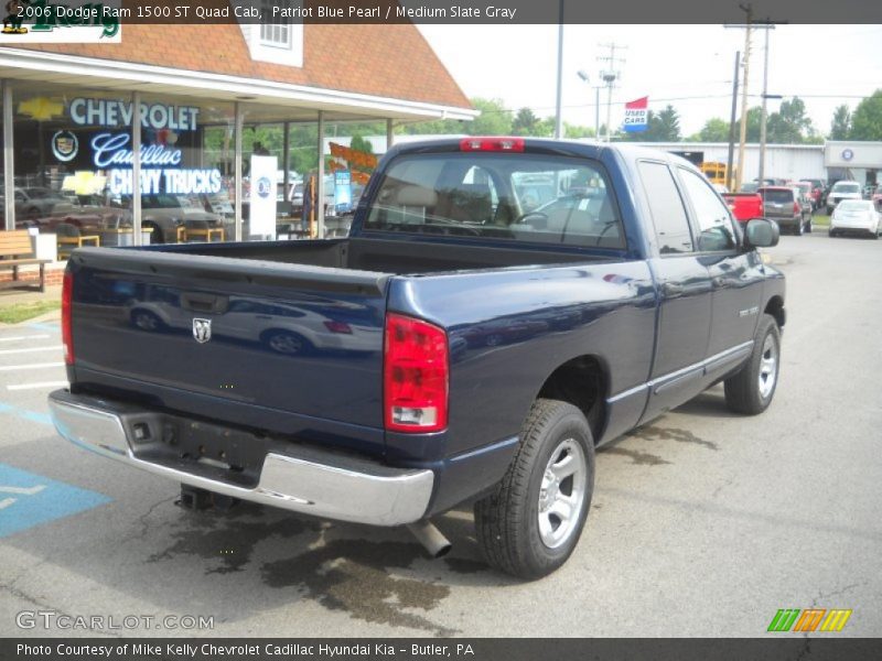 Patriot Blue Pearl / Medium Slate Gray 2006 Dodge Ram 1500 ST Quad Cab