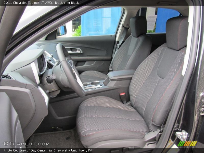  2011 Equinox LT AWD Jet Black Interior