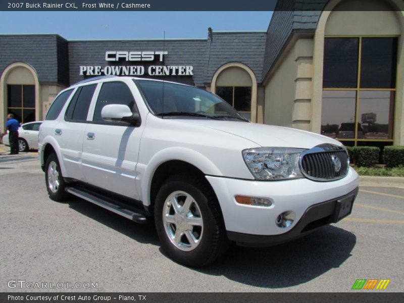 Frost White / Cashmere 2007 Buick Rainier CXL