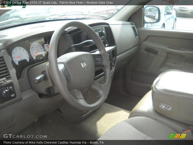 Patriot Blue Pearl / Medium Slate Gray 2006 Dodge Ram 1500 ST Quad Cab