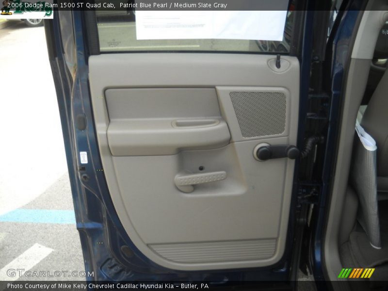 Patriot Blue Pearl / Medium Slate Gray 2006 Dodge Ram 1500 ST Quad Cab