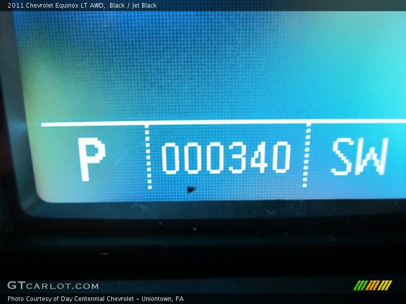 Black / Jet Black 2011 Chevrolet Equinox LT AWD