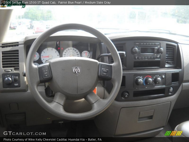 Patriot Blue Pearl / Medium Slate Gray 2006 Dodge Ram 1500 ST Quad Cab