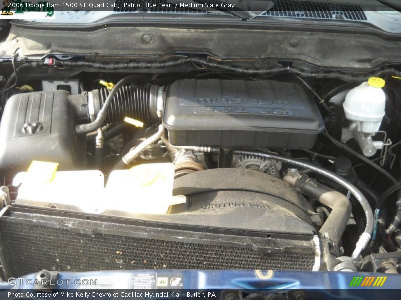 Patriot Blue Pearl / Medium Slate Gray 2006 Dodge Ram 1500 ST Quad Cab