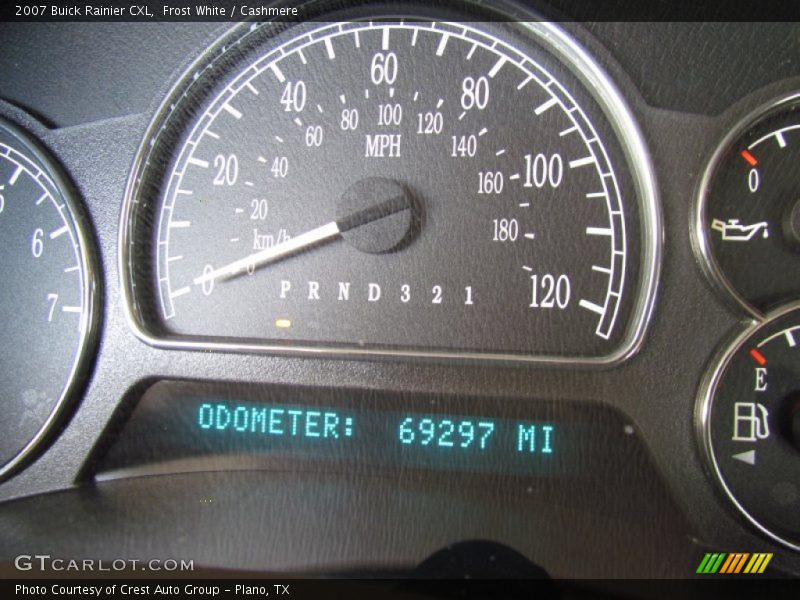 Frost White / Cashmere 2007 Buick Rainier CXL