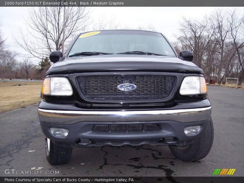 Black / Medium Graphite 2000 Ford F150 XLT Extended Cab 4x4