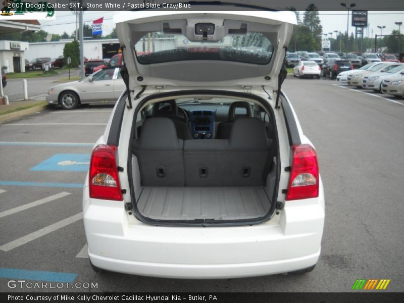Stone White / Pastel Slate Gray/Blue 2007 Dodge Caliber SXT
