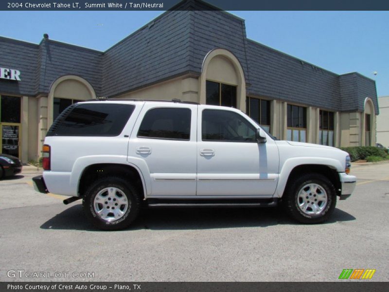 Summit White / Tan/Neutral 2004 Chevrolet Tahoe LT