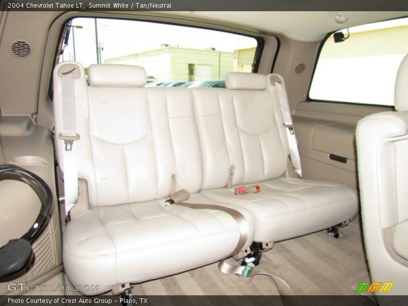 Summit White / Tan/Neutral 2004 Chevrolet Tahoe LT