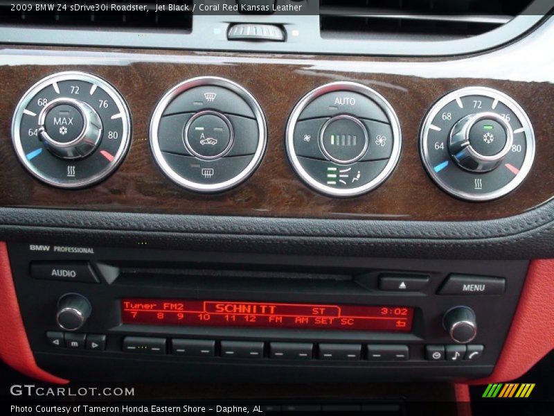 Controls of 2009 Z4 sDrive30i Roadster