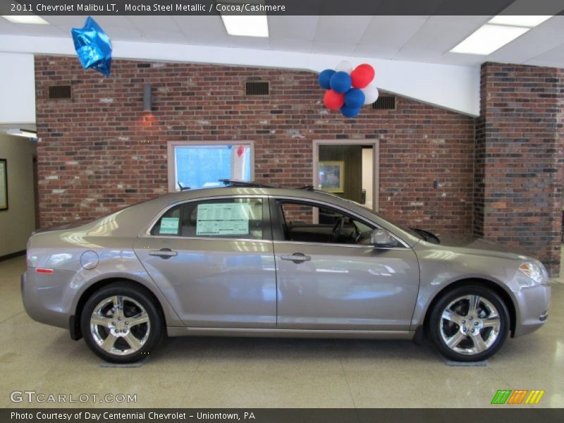 Mocha Steel Metallic / Cocoa/Cashmere 2011 Chevrolet Malibu LT