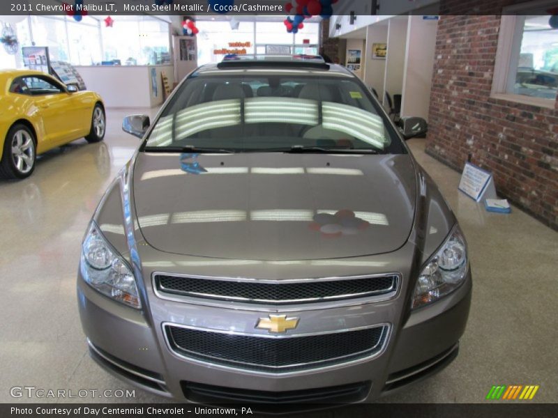 Mocha Steel Metallic / Cocoa/Cashmere 2011 Chevrolet Malibu LT