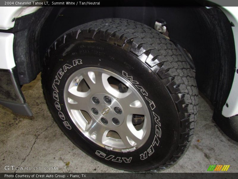 Summit White / Tan/Neutral 2004 Chevrolet Tahoe LT