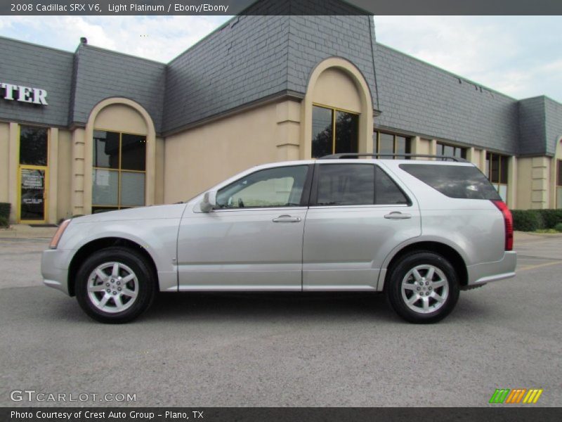 Light Platinum / Ebony/Ebony 2008 Cadillac SRX V6