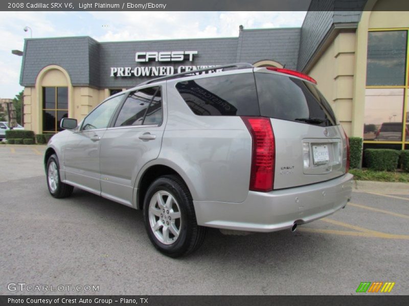 Light Platinum / Ebony/Ebony 2008 Cadillac SRX V6