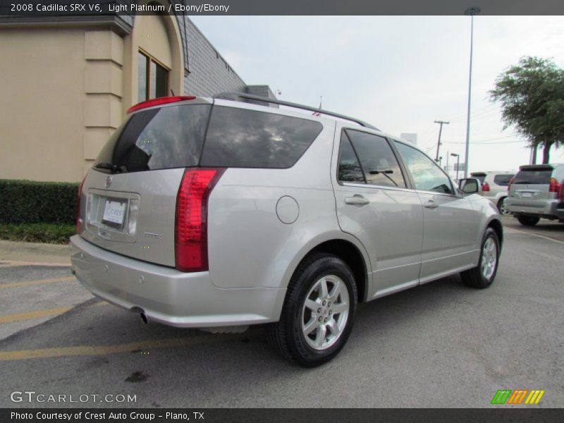 Light Platinum / Ebony/Ebony 2008 Cadillac SRX V6