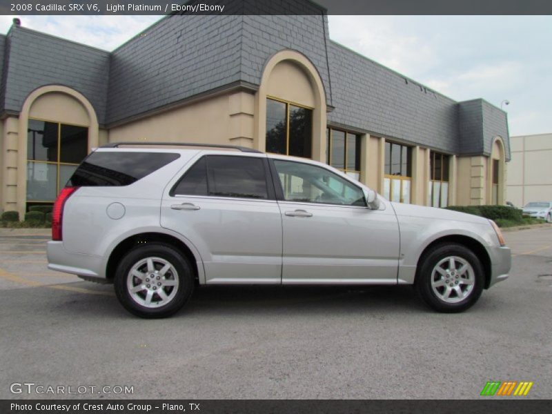 Light Platinum / Ebony/Ebony 2008 Cadillac SRX V6