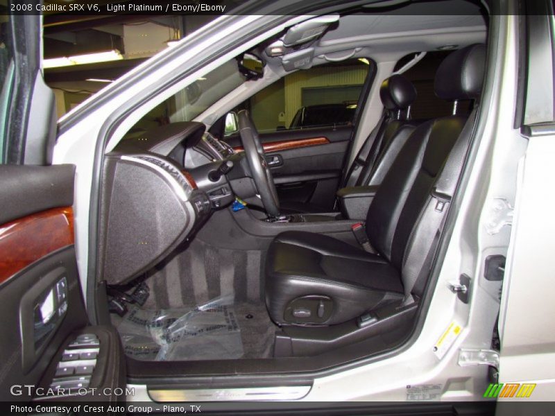 Light Platinum / Ebony/Ebony 2008 Cadillac SRX V6