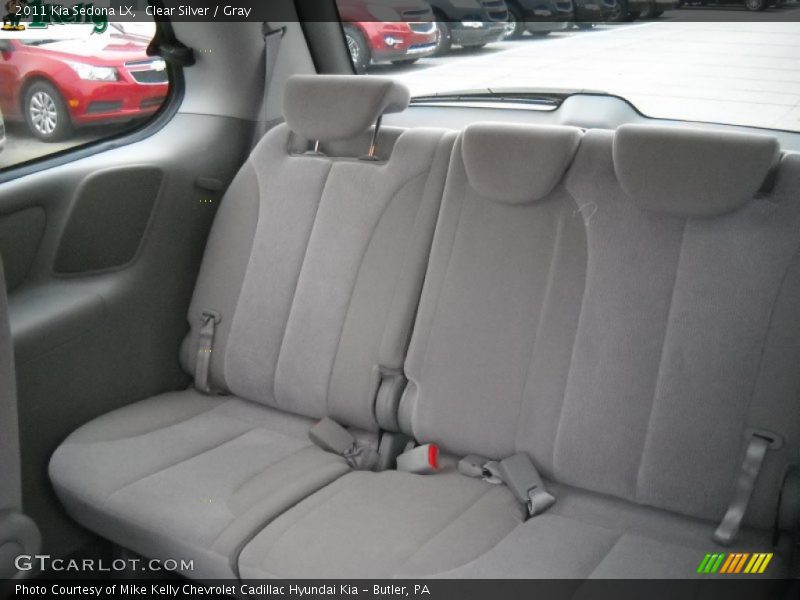 Clear Silver / Gray 2011 Kia Sedona LX