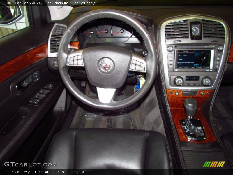 Light Platinum / Ebony/Ebony 2008 Cadillac SRX V6
