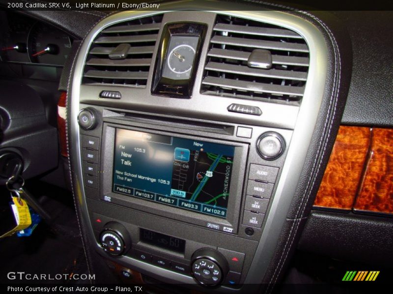Light Platinum / Ebony/Ebony 2008 Cadillac SRX V6